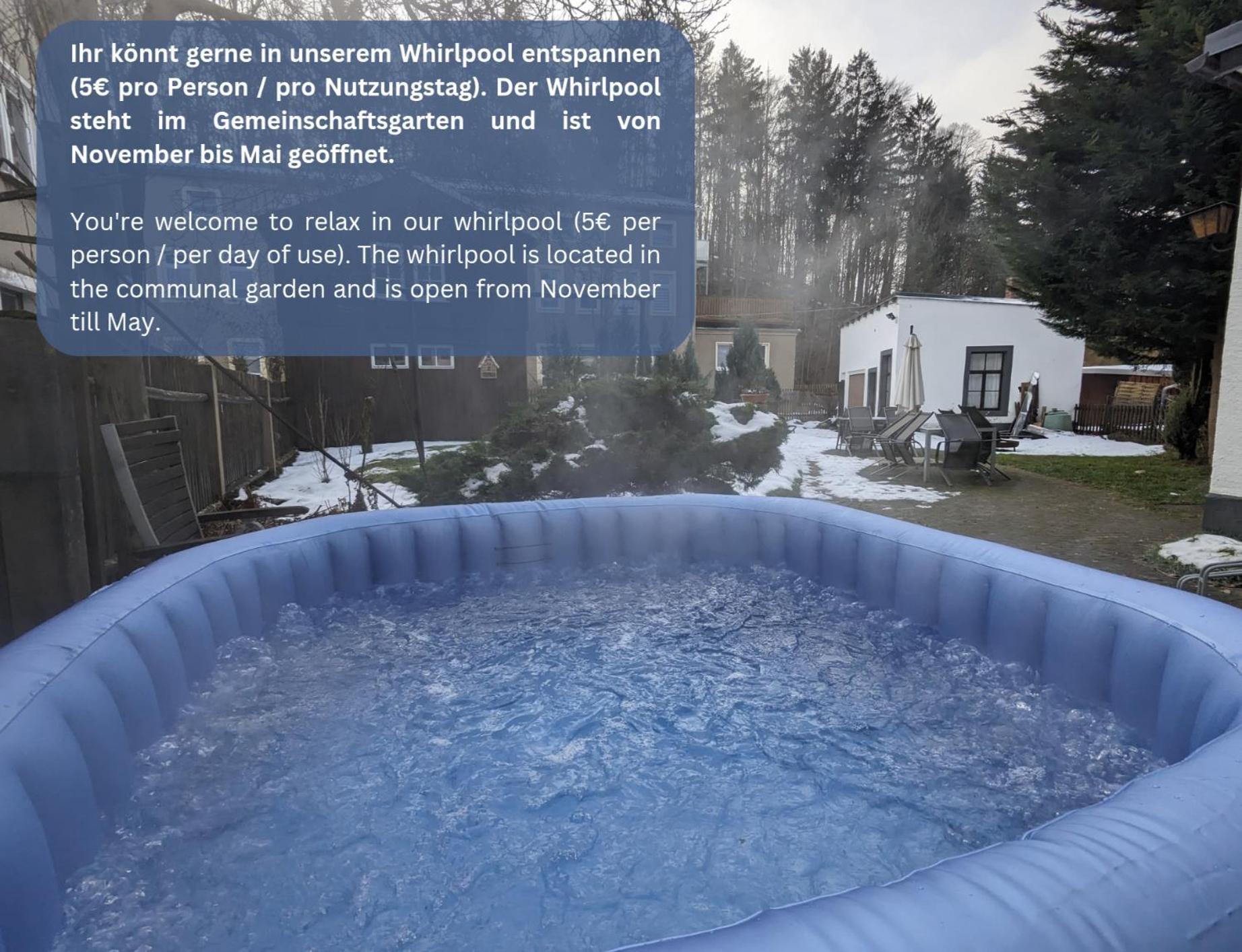 H1 - Urlaubsmagie - Pool & Terrasse Zum Entspannen Sebnitz Exteriér fotografie